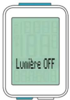 VDO M4 WR - Activation / désactivation du mode d'éclairage - 4