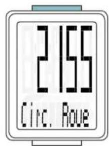 VDO M1 WR - Comment régler la taille des roues ? - 3