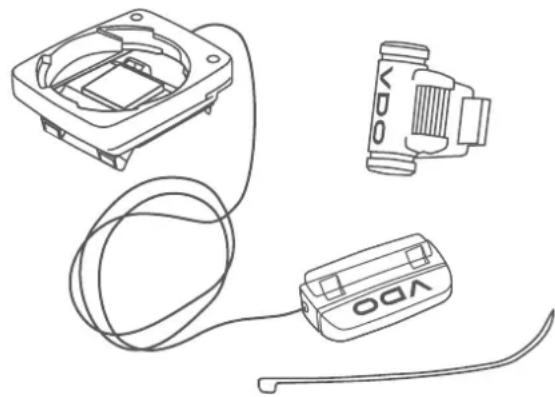 VDO M1 WR - Contenu de l'emballage - 3