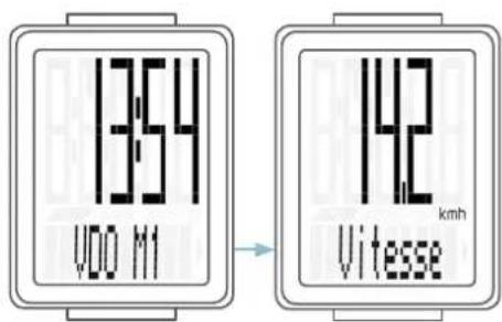 VDO M1 WR - Mode de veille - 1