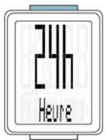 VDO M1 WR - Réglages - heure - 3