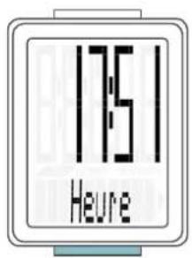 VDO M1 WR - Réglages - heure - 2