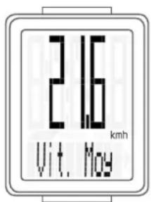 VDO M2 WR - Vitesse maximale - 4