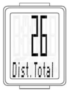 VDO M2 WR - Distance totale - 1
