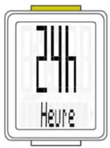 VDO M2 WR - Réglages - Heure - 3