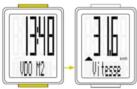 VDO M2 WR - Mode de veille - 1