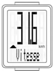 VDO M2 WR - Vitesse maximale - 1