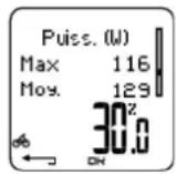 POLAR CS 600X - Indice de pédalage - 1