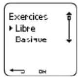 POLAR CS 600X - Types d'exercices - 2