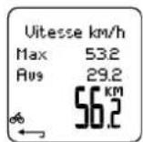 POLAR CS 600X - b. Les données vélo - 2