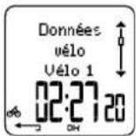 POLAR CS 600X - b. Les données vélo - 1