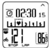 POLAR CS 600X - Verrouiller une zone - 1