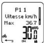 POLAR CS 400 - Hausse de FC / FC de récupération / Ecart FC - 1