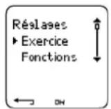 POLAR CS 400 - Types d'exercices - 1