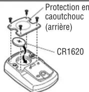 CAT EYE Strada CCRD100N - Remplacement de la pile - 1