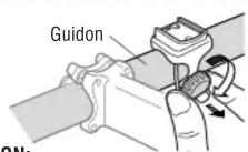 CAT EYE Strada CCRD100N - Fixer le support à la potentie ou au guidon - 6