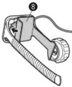 CAT EYE Strada CCRD100N - Fixer le support à la potentie ou au guidon - 5