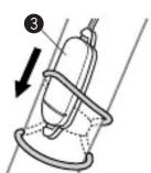 CAT EYE Strada CCRD100N - Metre en place le capteur - 2