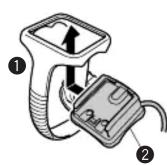 CAT EYE Strada CCRD100N - Fixer le support à la potentie ou au guidon - 4