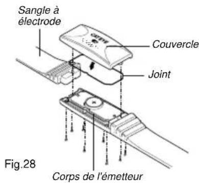 CAT EYE CCHB100 - Remplacement des Sangles à Electrodes - 1