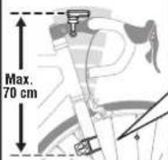 CAT EYE Adventure CCAT200W - Mettre en place le capteur et l'aimant - 1