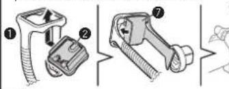 CAT EYE Adventure CCAT200W - Fixer le support à la potentie ou au quidon - 3