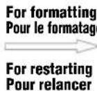 CAT EYE Double Wireless CCCD300DW - Formating operation Opération de formatage - 6