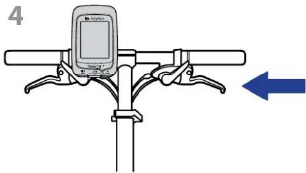 Bryton Rider 20 plus - Monter le Rider 20^+ sur le velo - 4