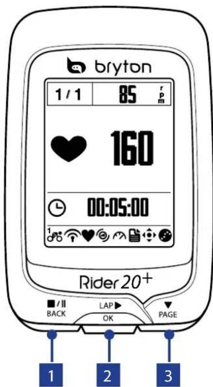 Bryton Rider 20 plus - Votre Rider 20^+ - 1