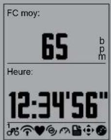 Bryton Rider 20 plus - Affichage du compteur - 3