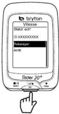 Bryton Rider 20 plus - Installer le Capteur de vitesse/cadence/ double (optionnel) - 7