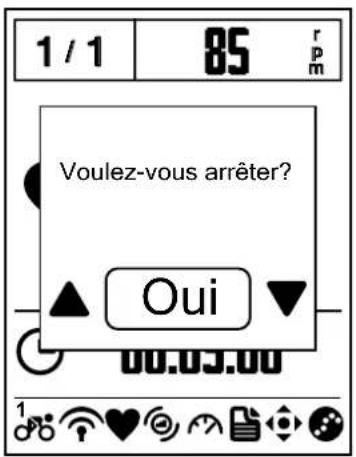 Bryton Rider 20 plus - Arrête l'entrainment - 1