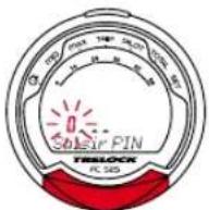 TRELOCK FC 525 - Saisie et modification du code PIN - temps - 2