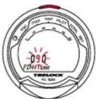 TRELOCK FC 525 - Entering and changing the PIN time - 4