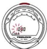 TRELOCK FC 525 - Setting the current time - 3