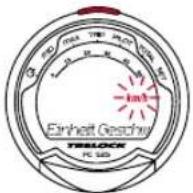 TRELOCK FC 525 - Wahl zwischen km/h und m/h - 6