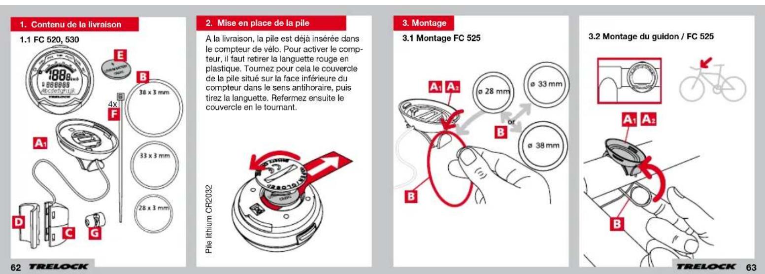 TRELOCK FC 525 - Sommaire - 1