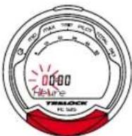 TRELOCK FC 525 - Réglage de l'heure actuelle - 4