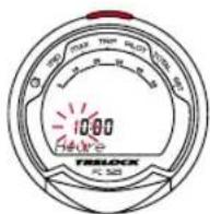 TRELOCK FC 525 - Réglage de l'heure actuelle - 1