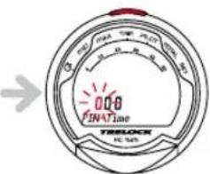 TRELOCK FC 525 - Entering and changing the PIN time - 3