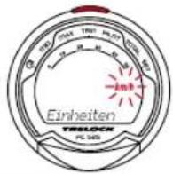 TRELOCK FC 525 - Wahl zwischen km/h und m/h - 1