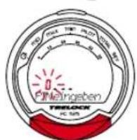 TRELOCK FC 525 - Eingabe und Andern der PIN-Zeit - 1
