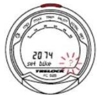 TRELOCK FC 525 - Setting(s) of wheel size(s) - 1