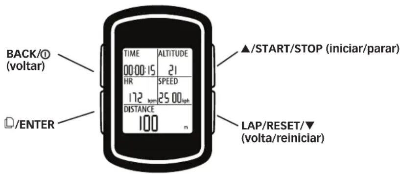 TIMEX Cycle Trainer 2.0 W280 - OPERACOs BASICAS - 1
