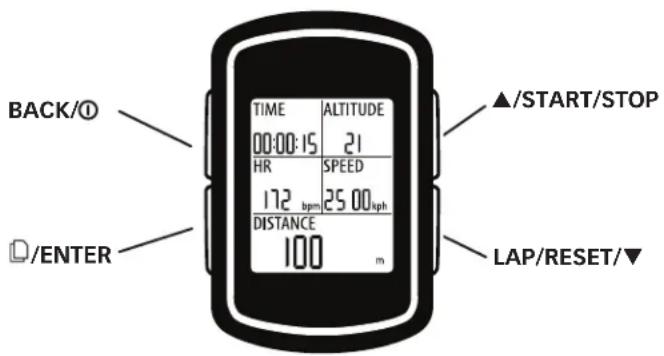 TIMEX Cycle Trainer 2.0 W280 - BASIC OPERATION - 1