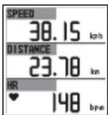 TIMEX Cycle Trainer 2.0 W280 - BenuTzerDeFinlerTe seIten konFIGurilen - 2