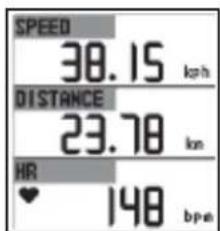 TIMEX Cycle Trainer 2.0 W280 - Configuring CusTom pages - 2