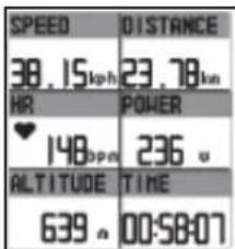 TIMEX Cycle Trainer 2.0 W280 - ConFiguraCion de PÁginas Personalizadas - 5
