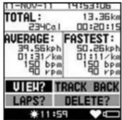 TIMEX Cycle Trainer 2.0 W280 - esColhendo Corridas e Visualizarando dados - 2