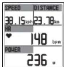 TIMEX Cycle Trainer 2.0 W280 - Configuring CusTom pages - 3